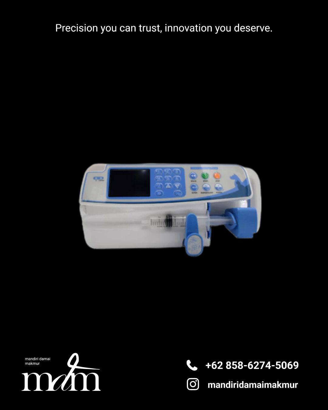 Electric Small Single Channel Portable Mini Infusion Machine Screen ...